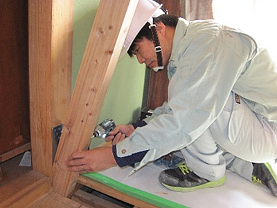 耐震補強の状況
