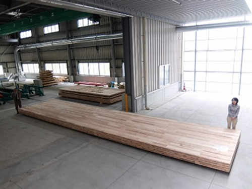 3m×12mのCLT （日本CLT協会HPより引用）